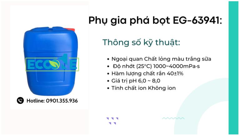 EG-63941 phụ gia phá bọt trong quy trình sản xuất giấy